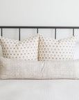 White Floral Pillow Cover