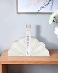 Marble Fluted Bookends / Set of 2 - Cloth + Cabin