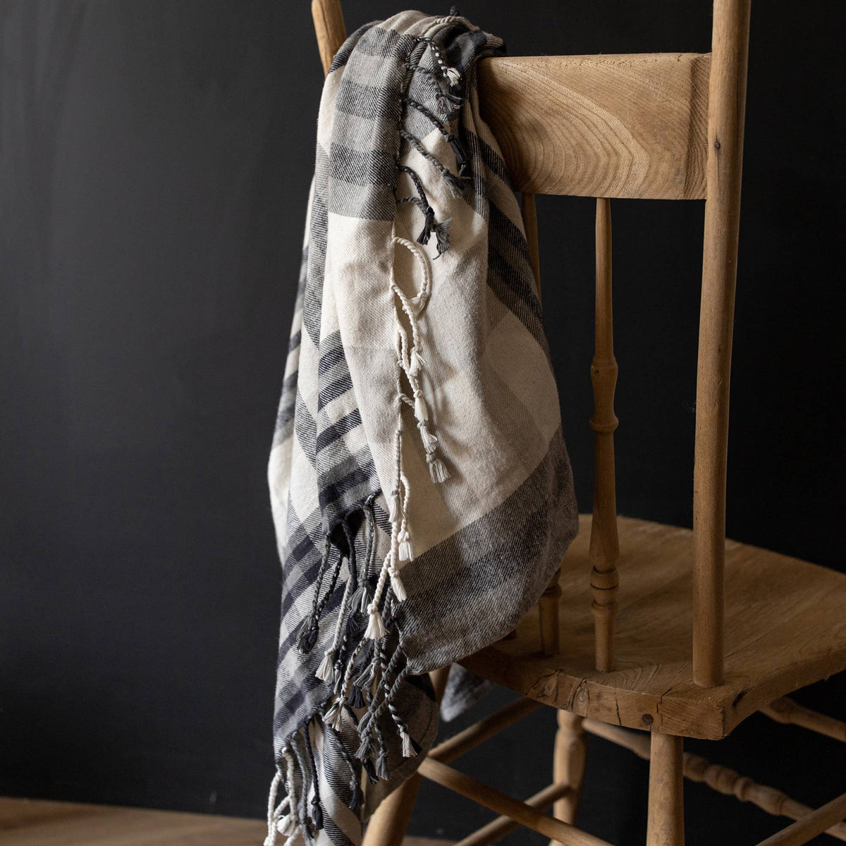 Arlen Woven Plaid Throw Blanket - Cloth + Cabin