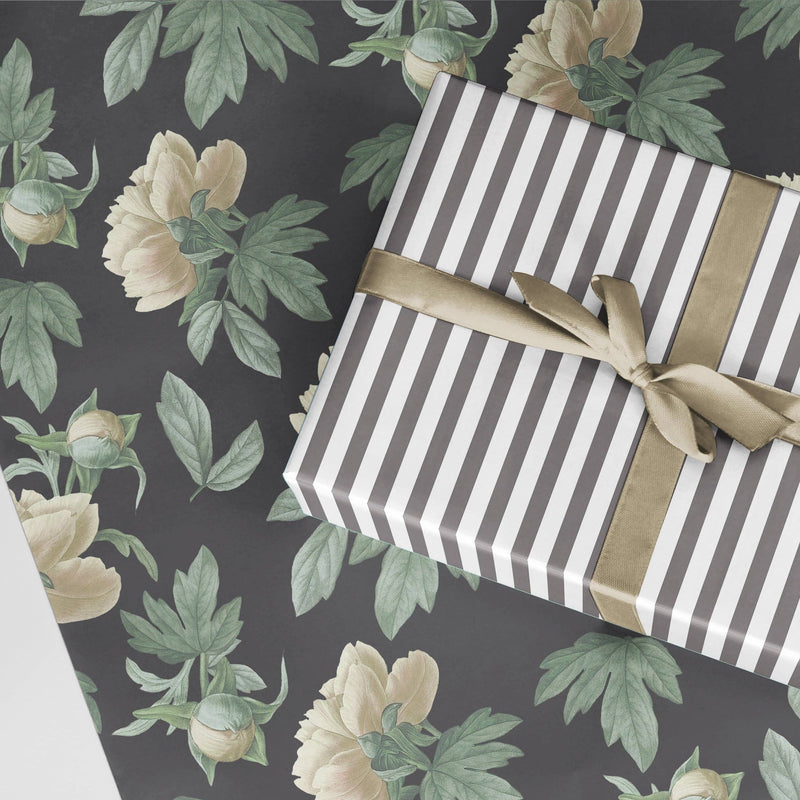 Classic Peony Gift Wrap Sheets - Cloth + Cabin