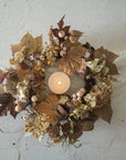 17" Maple Leaf + Berry Wreath