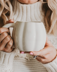 Cream Pumpkin Coffee Mug - Cloth + Cabin