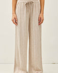 Kyra 29" Striped Linen Pants - Cloth + Cabin