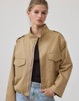 Monique Modern Cropped Utility Jacket