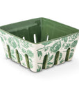 Printed Ceramic Berry Basket - Cloth + Cabin