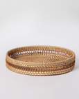 Circle Rattan Trays - Cloth + Cabin