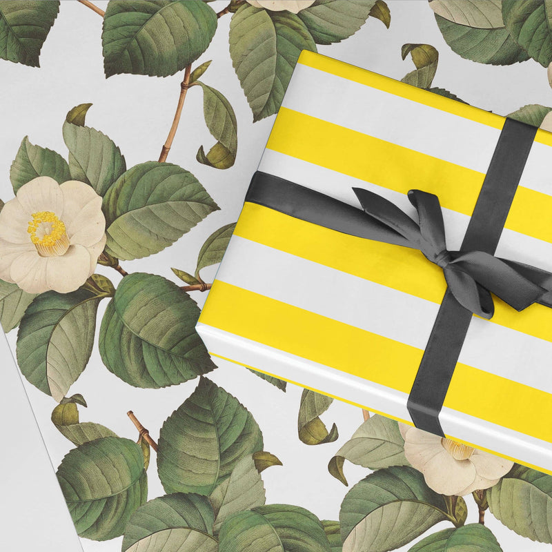 Camellia Gift Wrap Sheets - Cloth + Cabin