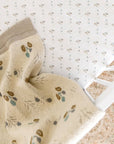 Avery Organic Cotton Knitted Baby Blanket (Poppy)