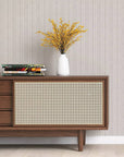 Batik Stripe Peel and Stick Wallpaper - Cloth + Cabin