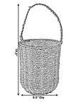 Woven Seagrass Hanging Basket - Cloth + Cabin