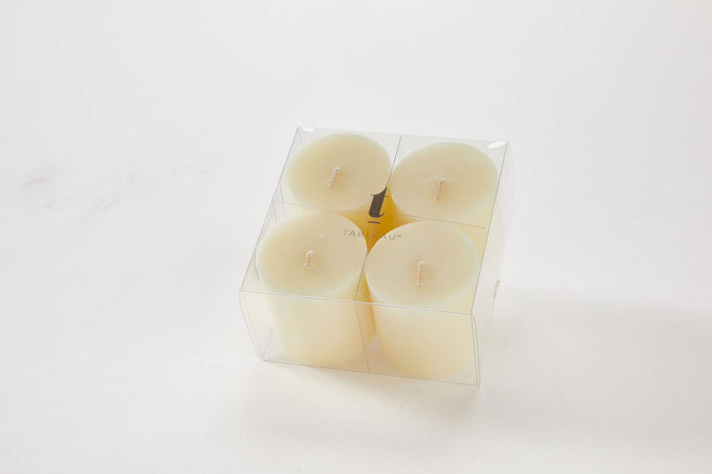 Ivory 2" X 2" Pillar Candle Set of 4