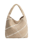 Johanna Almond Nylon Shoulder Bag