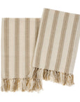 French Stripe Hand Towels Set of 2 - Cloth + Cabin