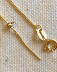 18k Gold Filled Adjustable Sizing Necklace - Cloth + Cabin