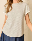 Mikaela Stripe Top - Cloth + Cabin