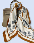 Floral Square Scarf - Cloth + Cabin