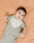 Willow Sage Muslin Cotton Bandana Baby Bib (3 Pack)