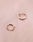 Ariel 18k Gold Twist Hoop Earring - Cloth + Cabin