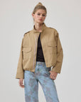 Monique Modern Cropped Utility Jacket