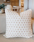 White Floral Pillow Cover
