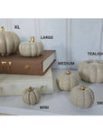 Concrete Pumpkins / Cream - Cloth + Cabin