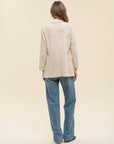 Miah Linen Blend Blazer - Cloth + Cabin