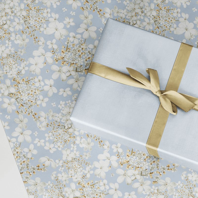 French Blue Gift Wrap Sheets - Cloth + Cabin