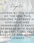 CAPRI Eau de Parfum - Cloth + Cabin