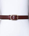 Oval Buckle Belt - Cloth + Cabin