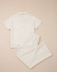 Addyson Lounge Set Polo Tee Casual Pant Set