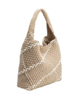 Johanna Almond Nylon Shoulder Bag