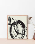 Modern Brush Artwork Print - Cloth + Cabin