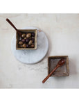 Small Round Marble Reversible Cutting Board - Cloth + Cabin