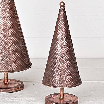 Copper Holiday Trees - Cloth + Cabin