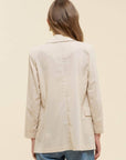 Miah Linen Blend Blazer - Cloth + Cabin