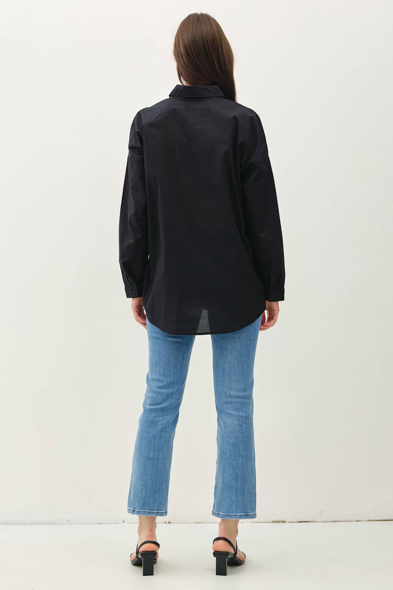 Julianne Oversized Cotton Shirt - Cloth + Cabin