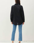 Julianne Oversized Cotton Shirt - Cloth + Cabin