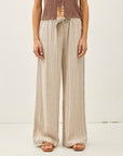Kyra 29"  Striped Linen Pants - Cloth + Cabin