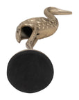 Gold Crane Gleaming Figurine - Cloth + Cabin