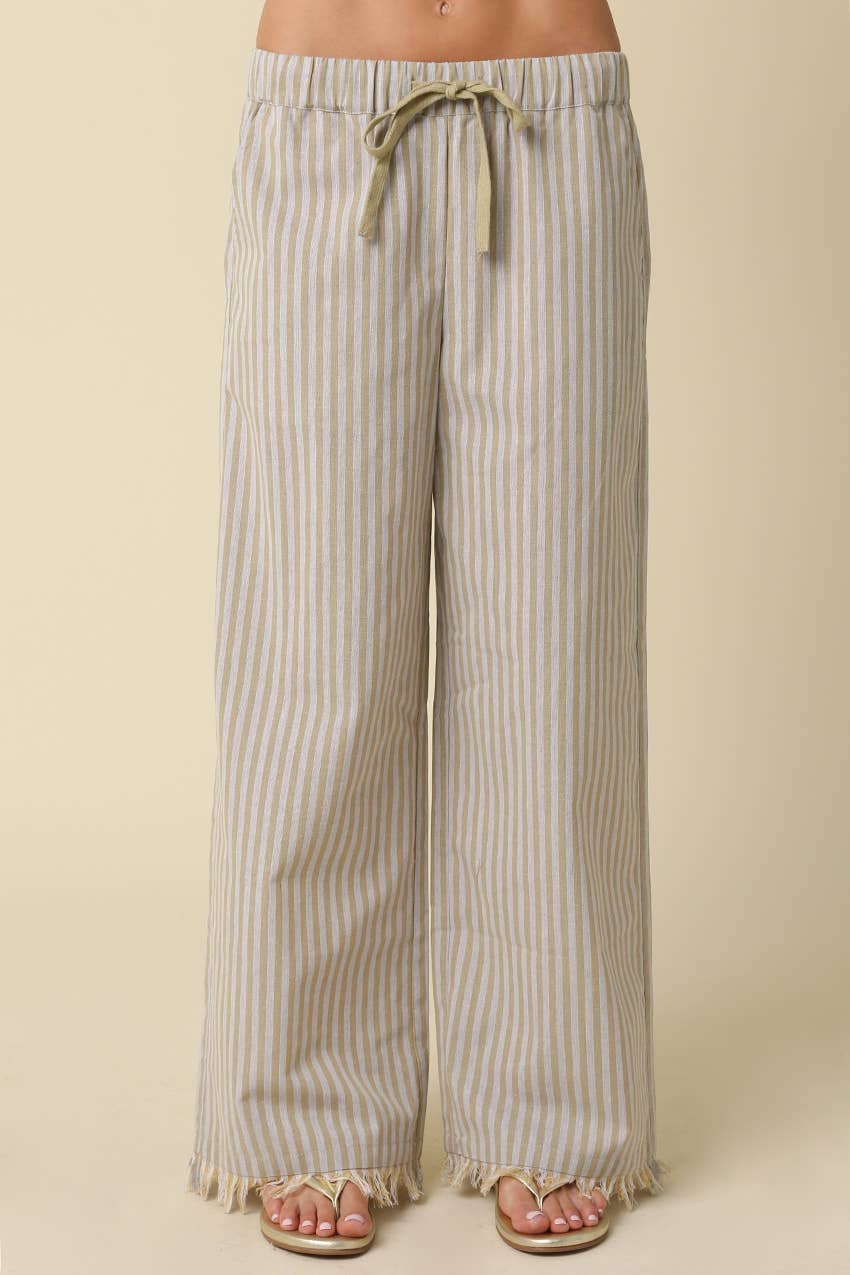 Ruth Stripe Drawstring Pants