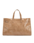 Sutton Tan Recycled Vegan Leather Tote Bag
