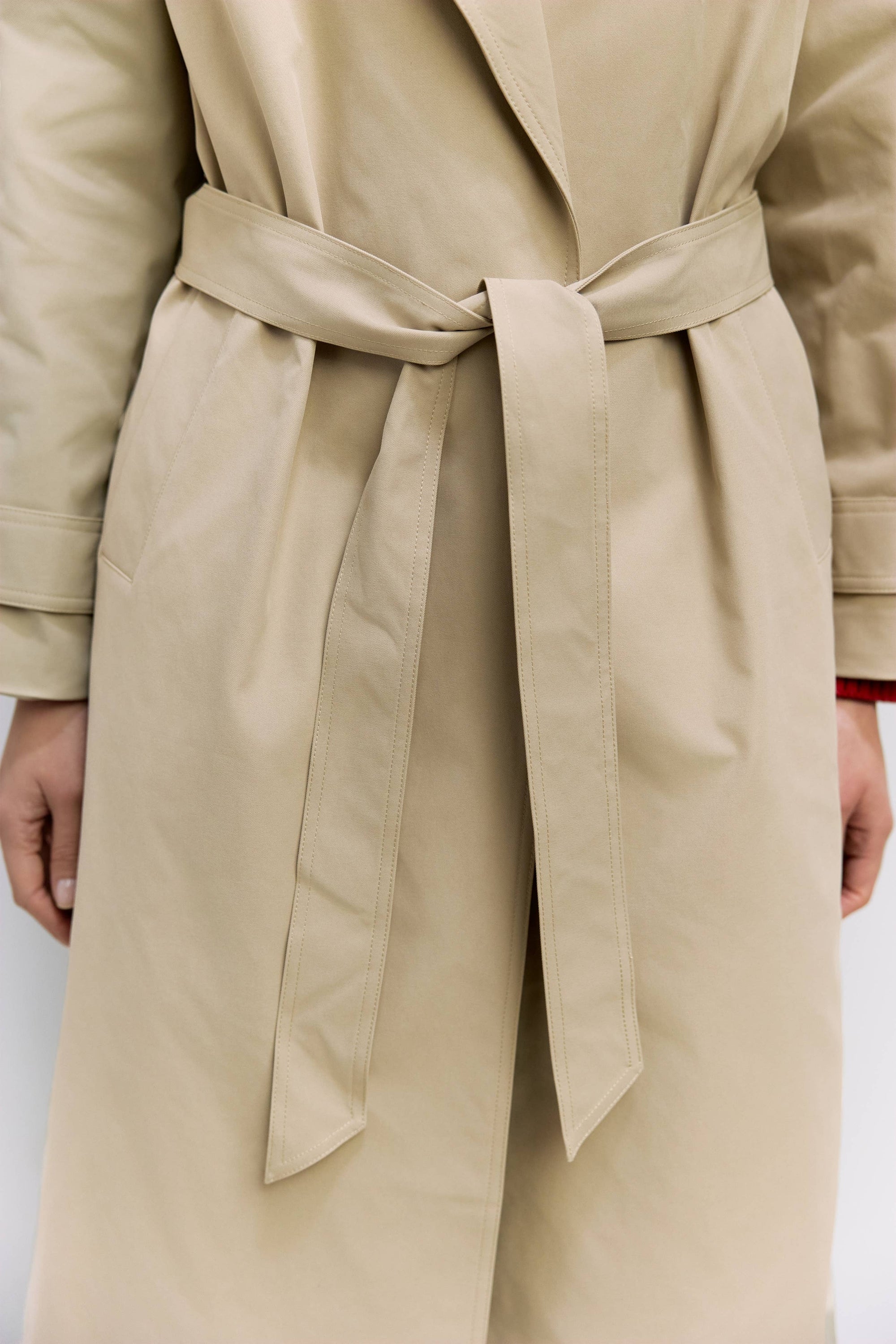 Diane Brushed Twill Trench Coat - Cloth + Cabin