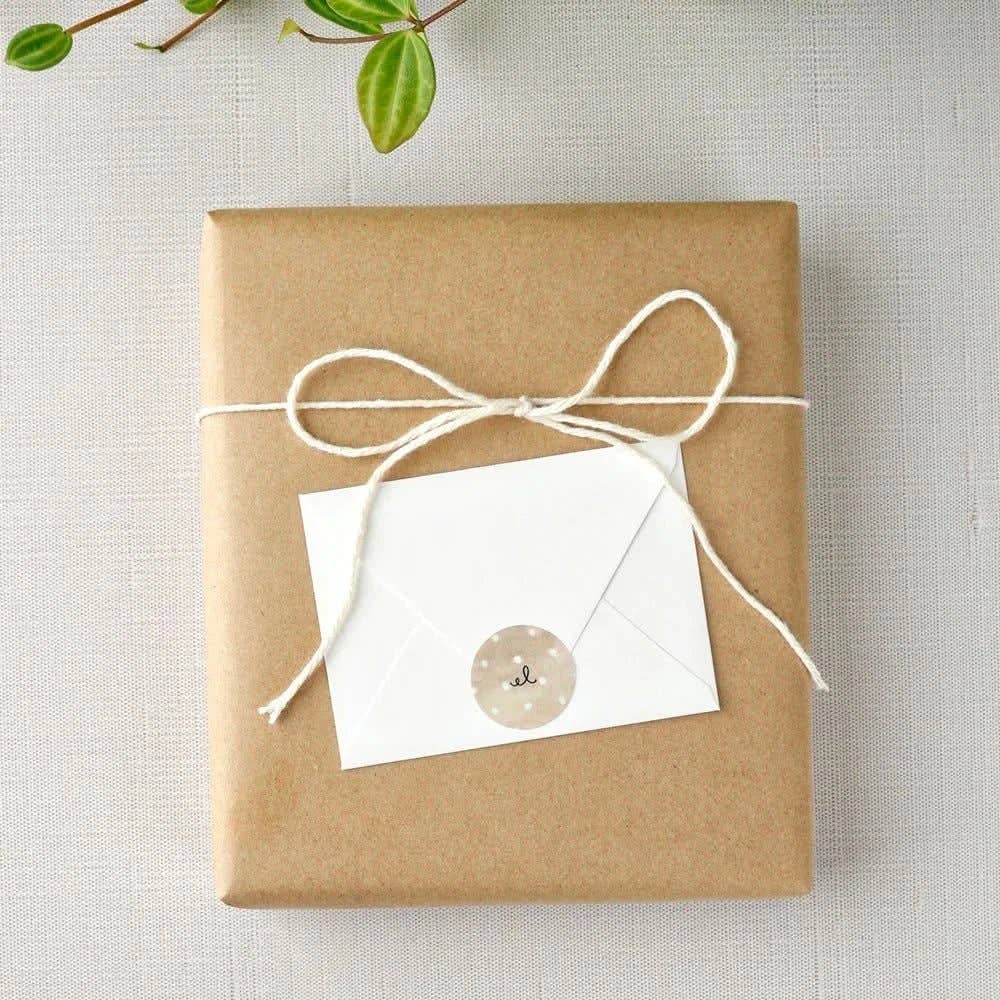 Kraft Gift Mini Notecard - Cloth + Cabin