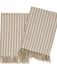 Bengal Stripe Hand Towels Set of 2
