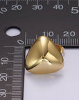 Triangle Geometric Stud Earrings - Cloth + Cabin