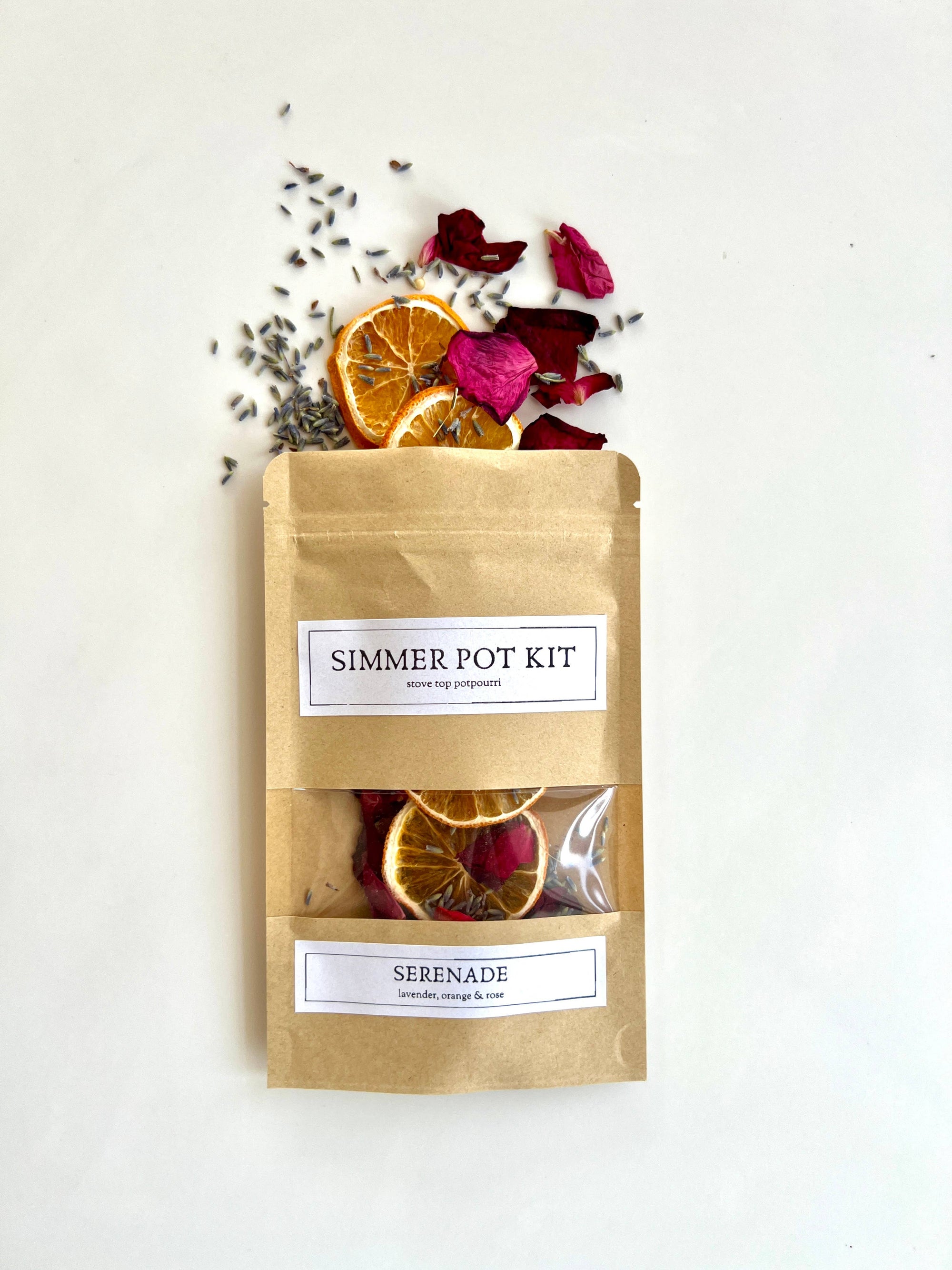 Serenade - Simmer Pot Kit - Lavender, Orange & Rose - Cloth + Cabin