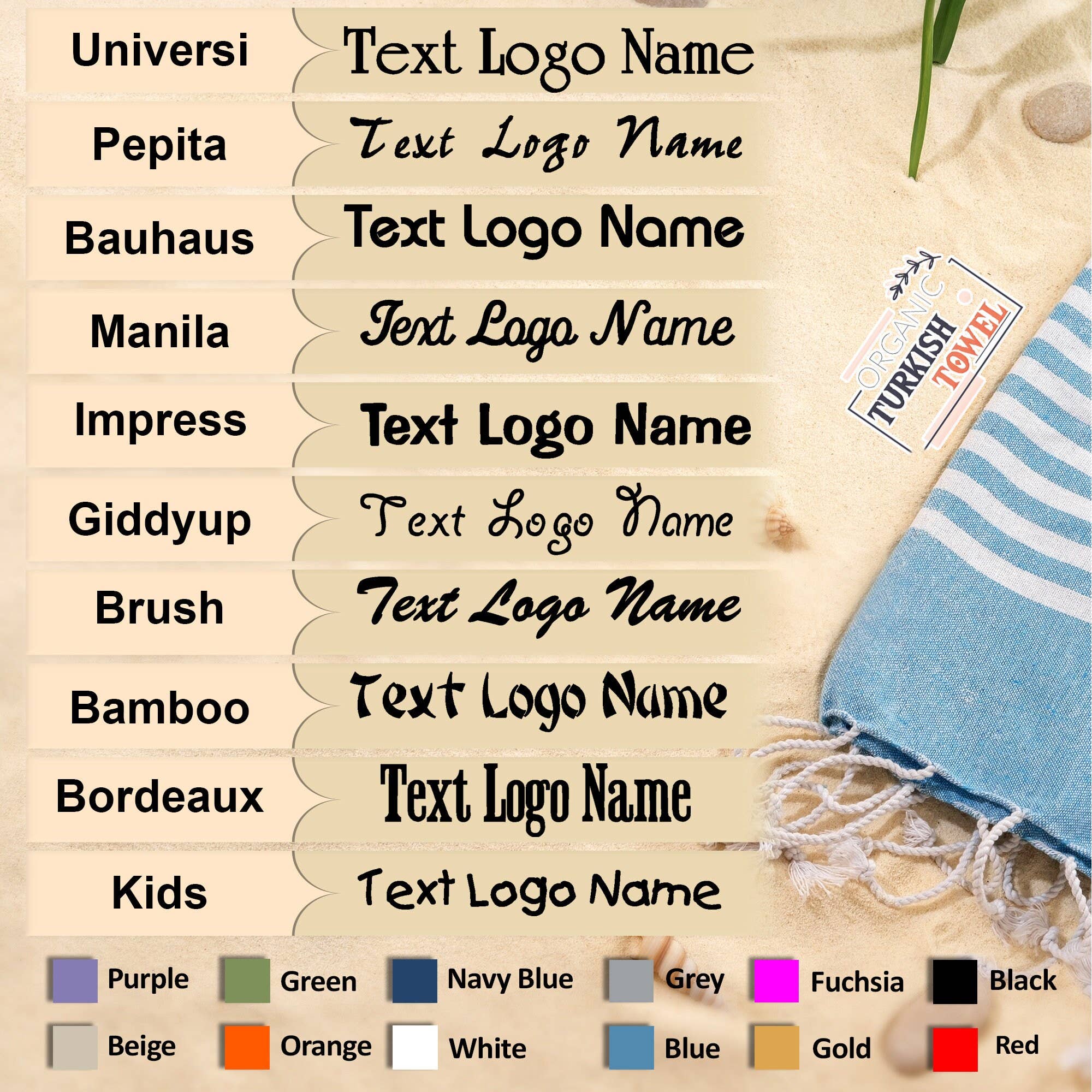 Luxurious Organic Hand Towel