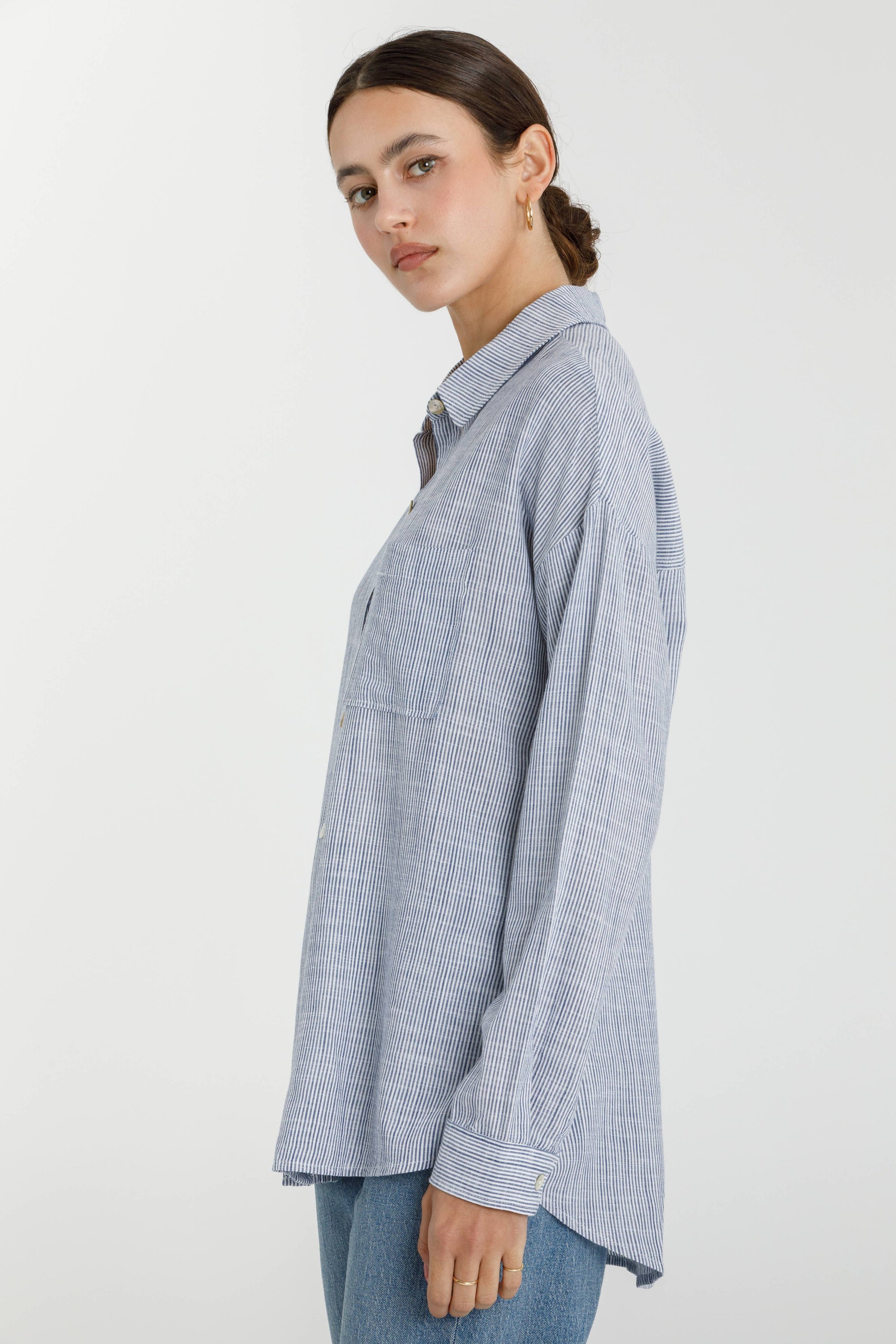 Harley Stripe Button Down Shirt - Cloth + Cabin