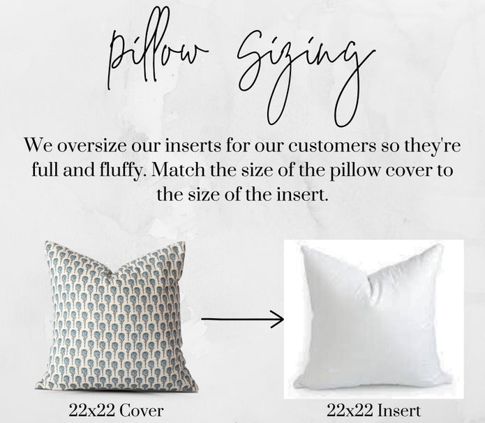 Alternative Down Pillow Inserts - Cloth + Cabin