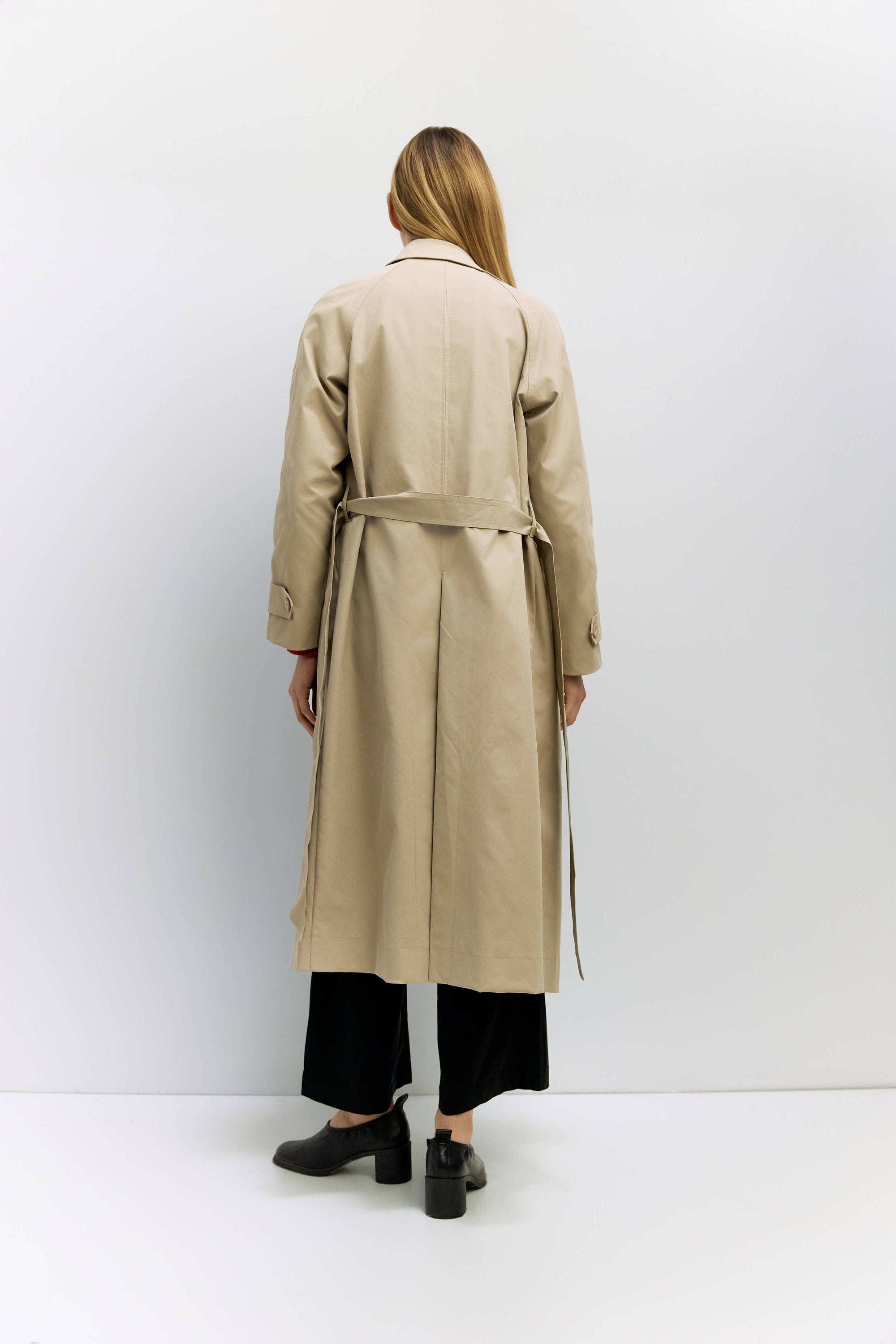 Diane Brushed Twill Trench Coat - Cloth + Cabin